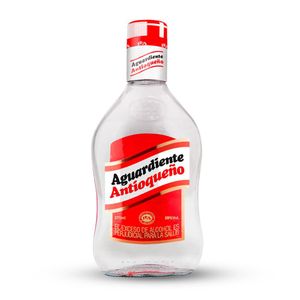 Aguardiente ANTIOQUENO tapa roja (375 ml)