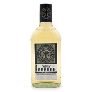 Aguardiente NECTAR dorado sin azúcar media (375 ml)