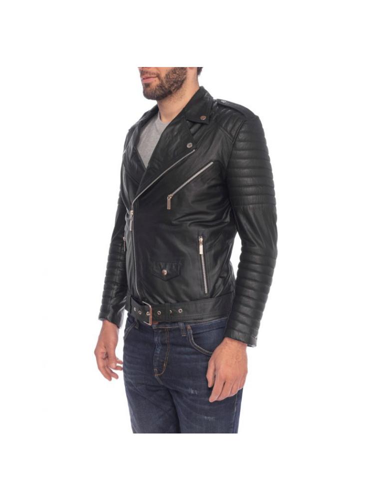 Chaqueta De Cuero Para Hombre Joak img #2