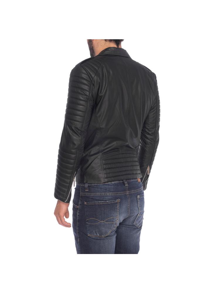 Chaqueta De Cuero Para Hombre Joak img #4