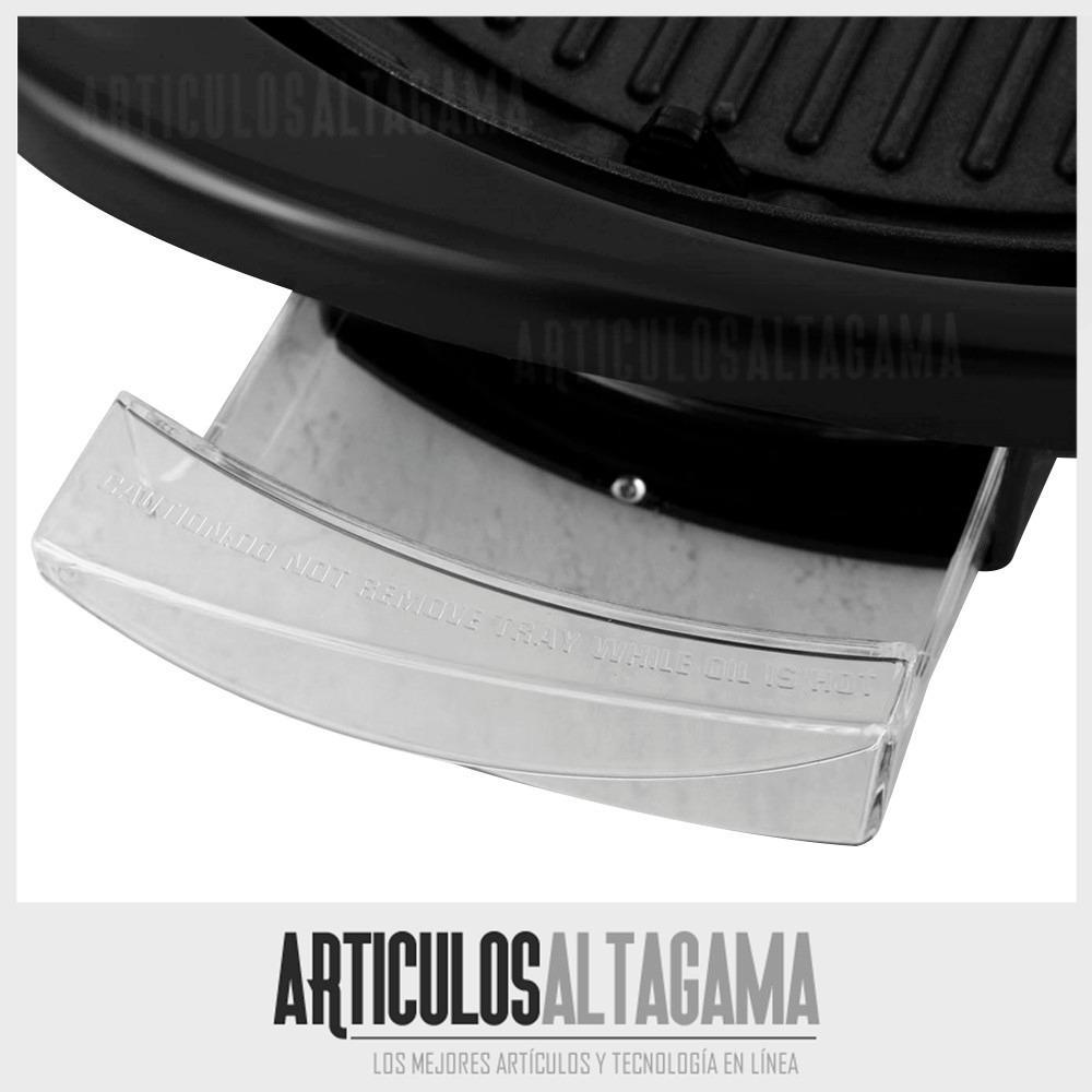 Parrilla Electrica Mondial Antiadherente Con Tapa De Vidrio img #4