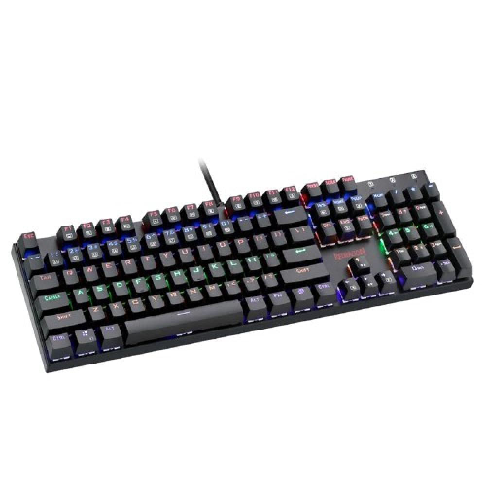 Redragon K565 Rainbow Usb Mecánico Gaming Keyboard Azul img #1