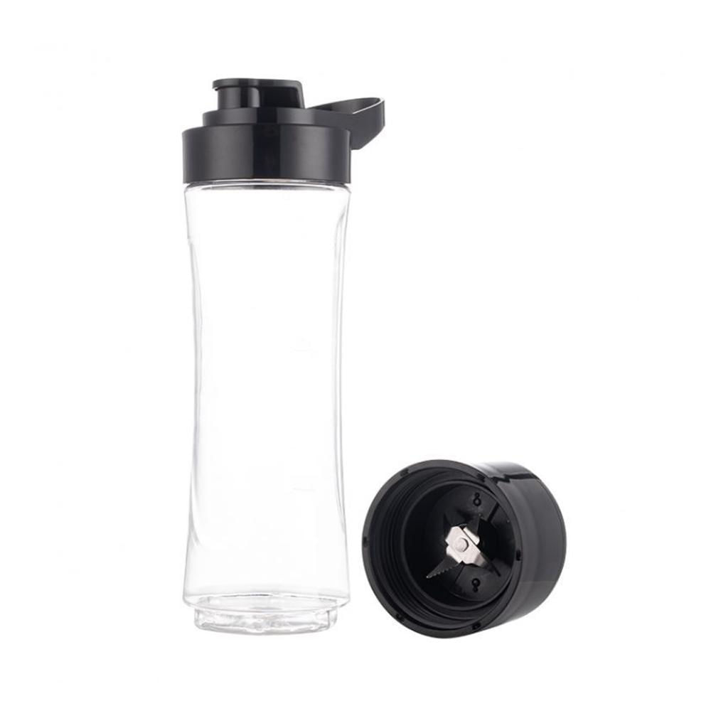 Licuadora Batidora Home Elements Dual Mix Personal Negra img #3