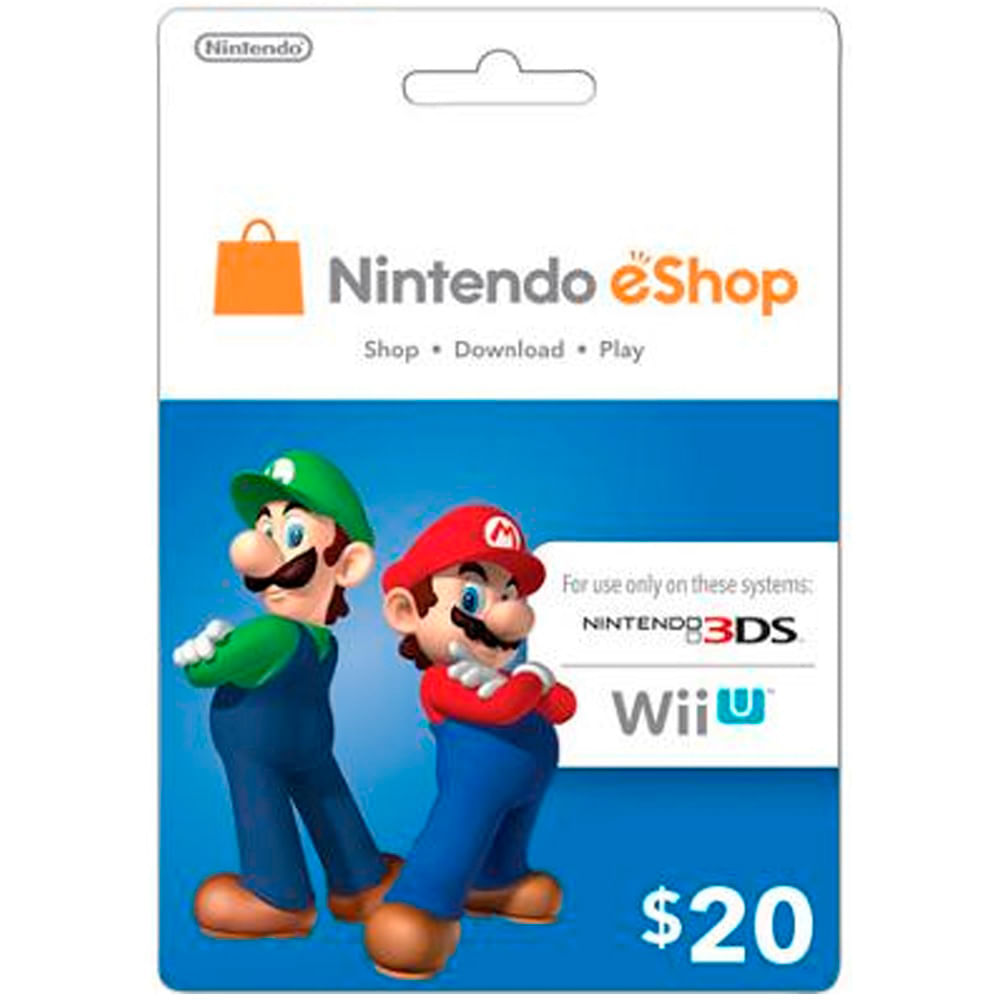 Tarjeta Nintendo Eshop $20 img #1