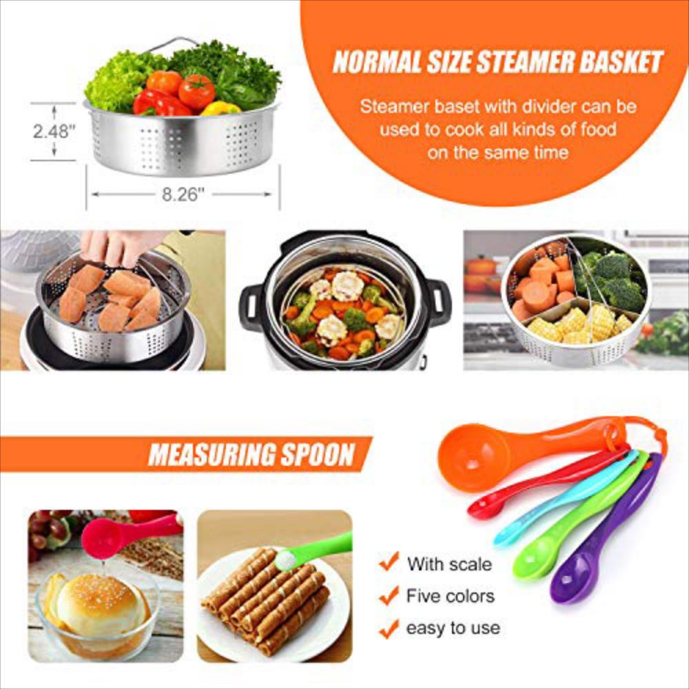 Instantáneos Accesorios Pot 22 Pc Para La Olla Instantánea. img #3