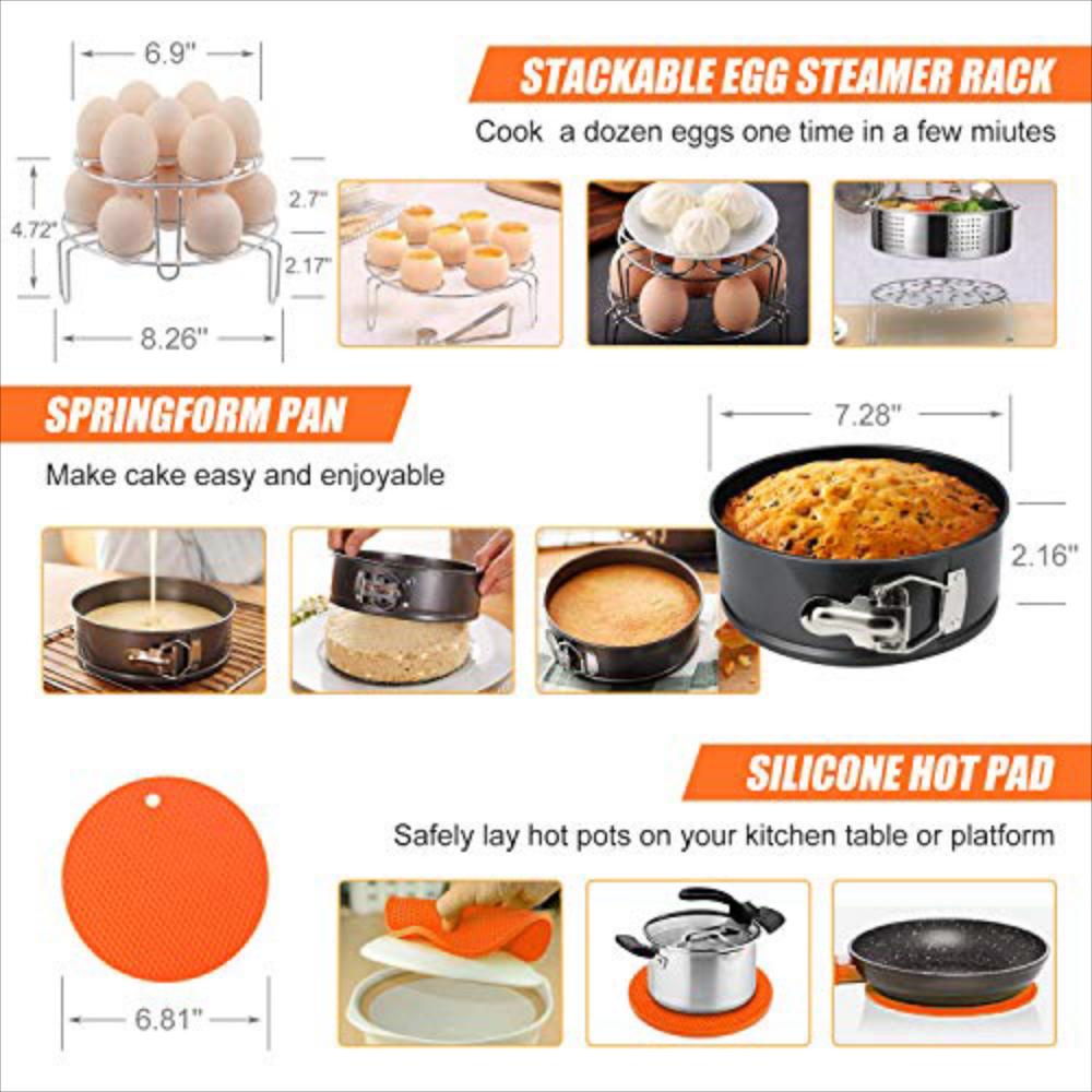 Instantáneos Accesorios Pot 22 Pc Para La Olla Instantánea. img #4