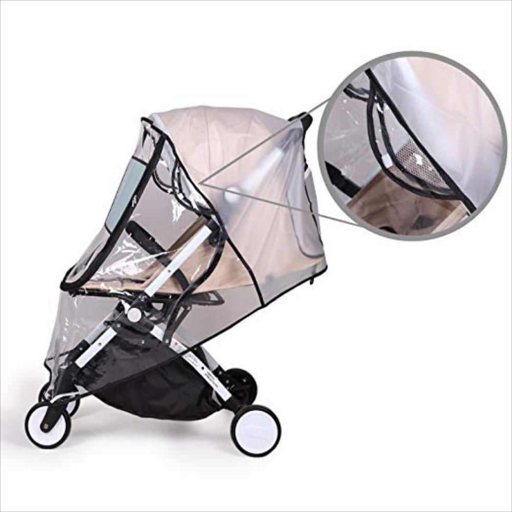 Juego Impermeable Y Mosquitero Para Coche De Bebé img #2