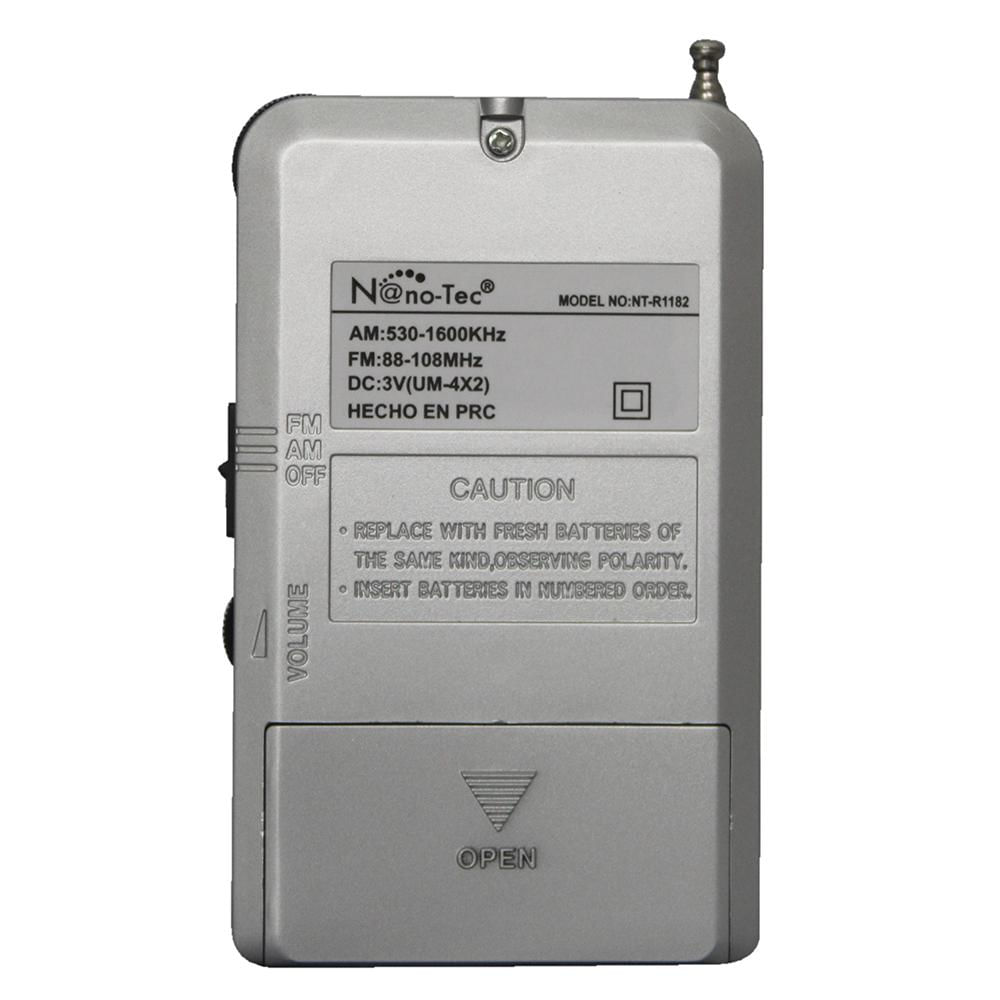 Radio Parlante Portatil Portable De Pilas Con Am Fm img #5