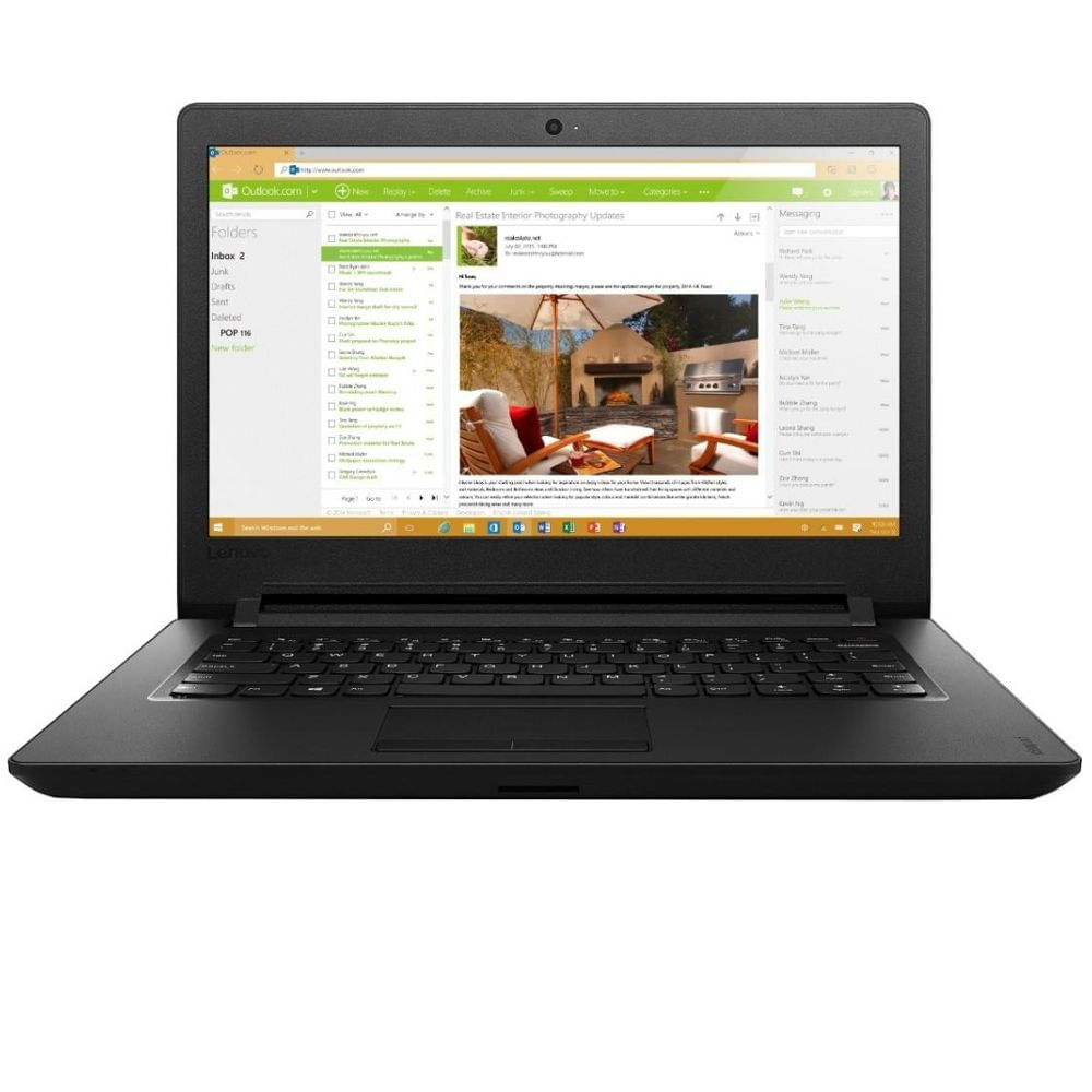 Portátil Lenovo 11014Ibr Intel Celeron 14 Pulgadas Negro img #1