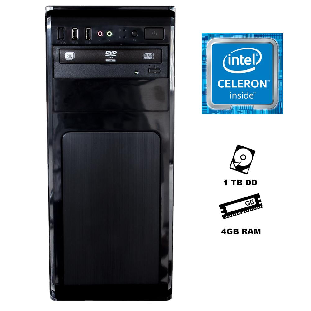 Computador Intel Celeron Disco 1Tb 4Gb + Samsung 22 img #3