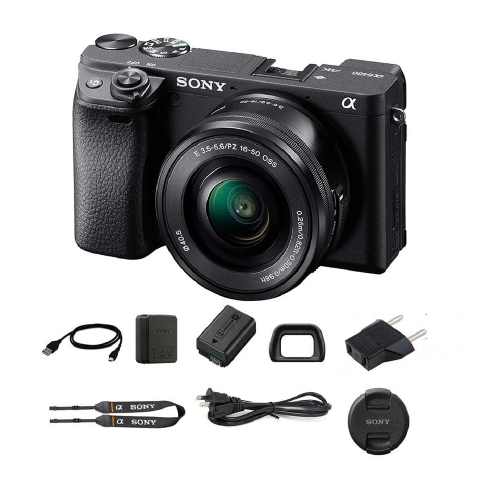 Sony A6400 Lente 16 50 Cmos 24.2Mpx Mirrorless+32Gb+Bolso+Trípode+Kit img #5