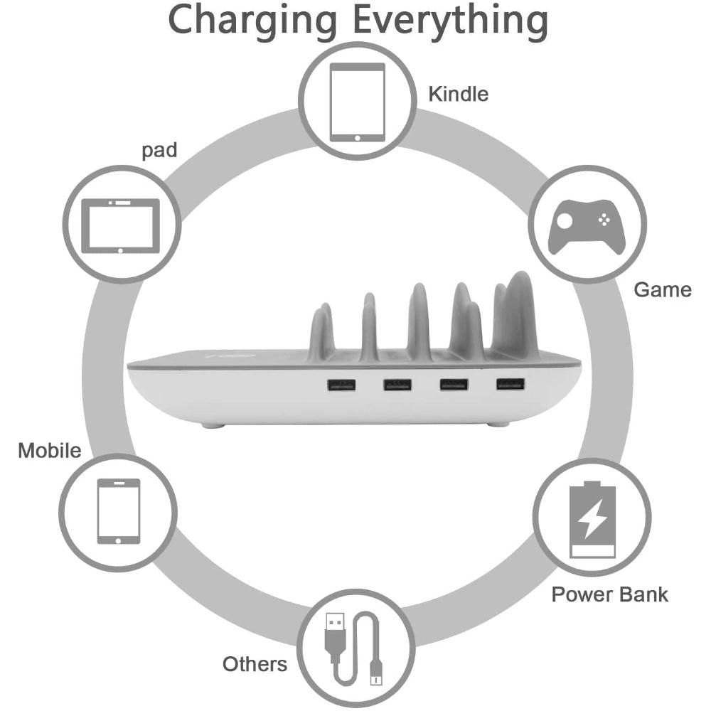 Estación De Carga Rápida Para Samsung Y Iphone 5 En 1 img #4