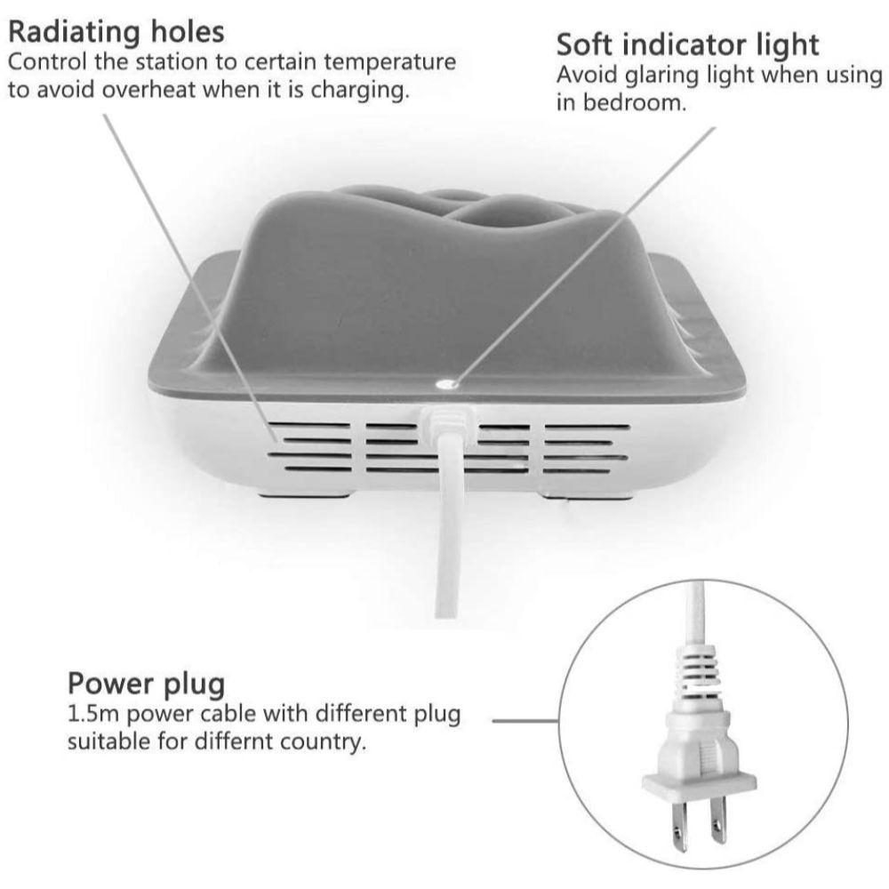 Estación De Carga Rápida Para Samsung Y Iphone 5 En 1 img #5