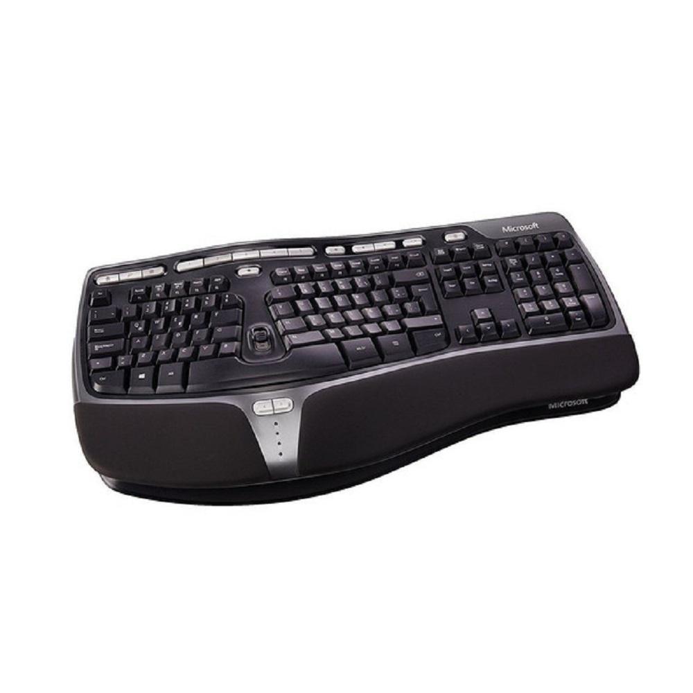Teclado Microsoft Natural Ergo 4000 Alambrico Negro img #1