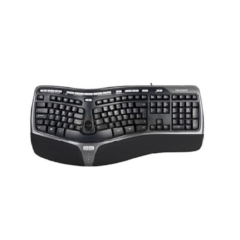 Teclado Microsoft Natural Ergo 4000 Alambrico Negro img #2