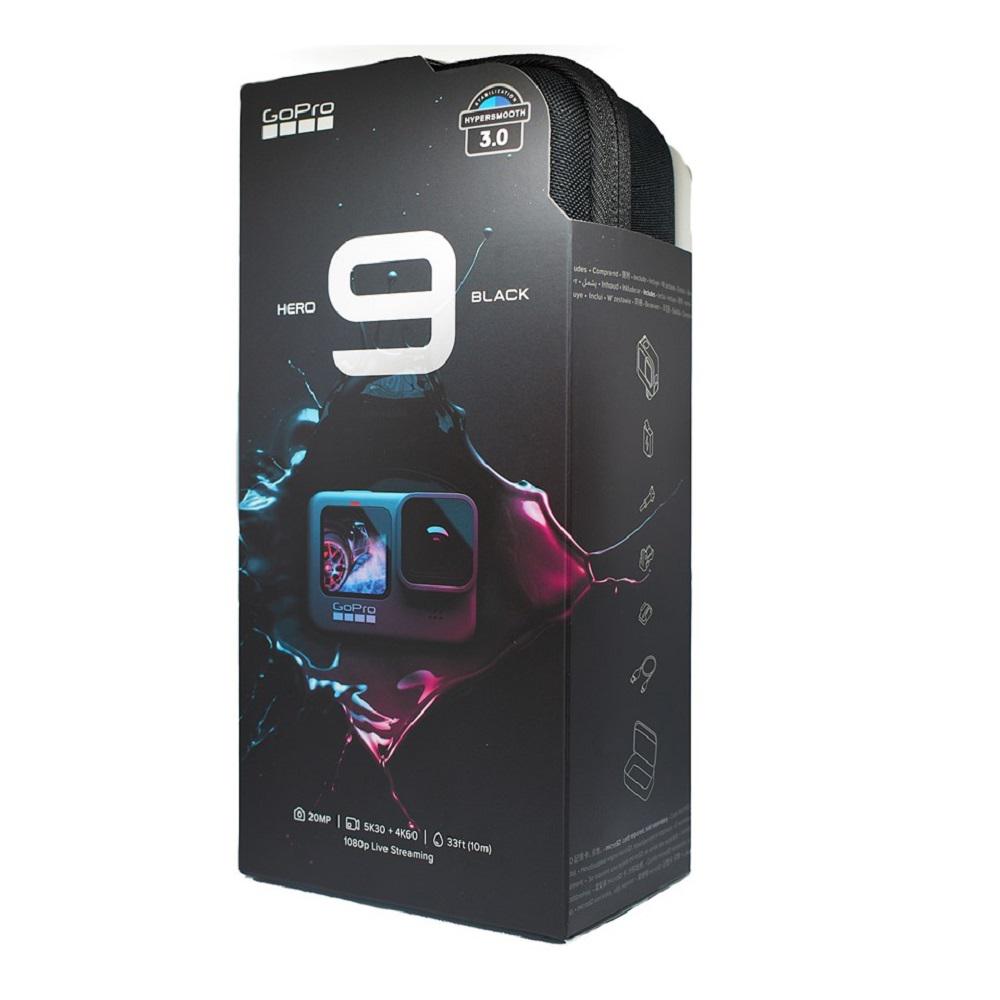 Cámara Gopro Hero 9 Black+Funda Negra De Silicón+Vidrio Templado img #3