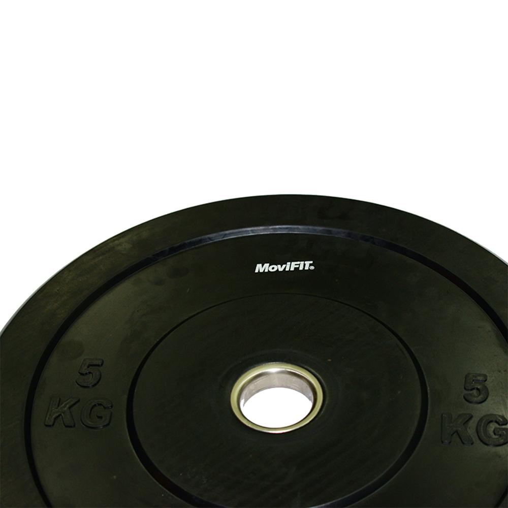 Disco Olímpico En Caucho MoviFit 5 Kg img #2