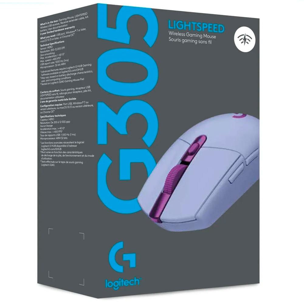 Mouse Gaming Logitech G305 Lila Inalamb 910-006020 img #5