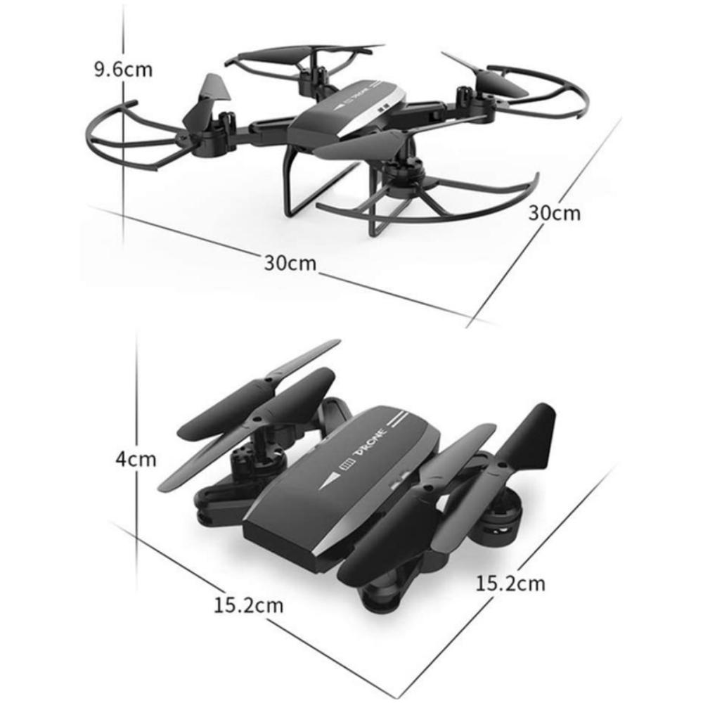 Drone Plegable Con Cámara Wifi Full Hd Larga Duración Ky606d img #3