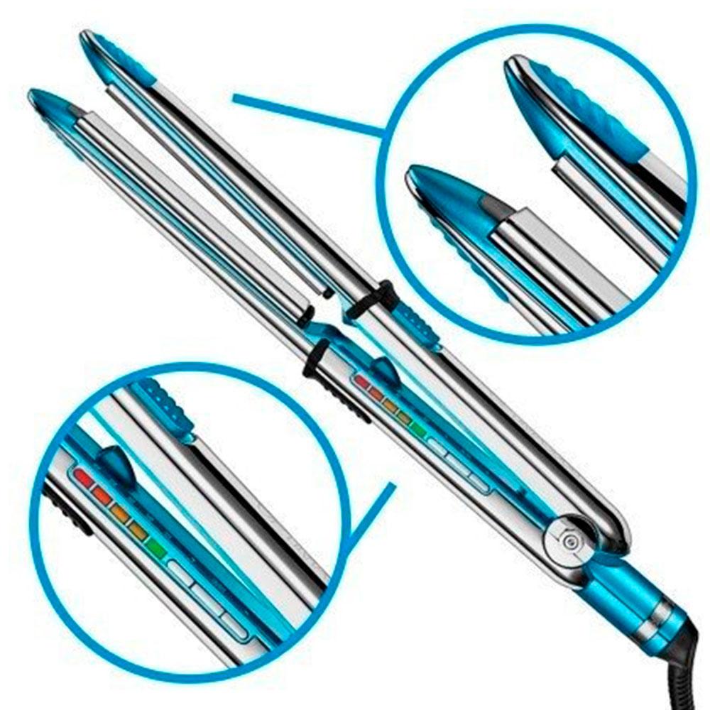 Plancha Para Cabello Nano Titanium Azul img #3