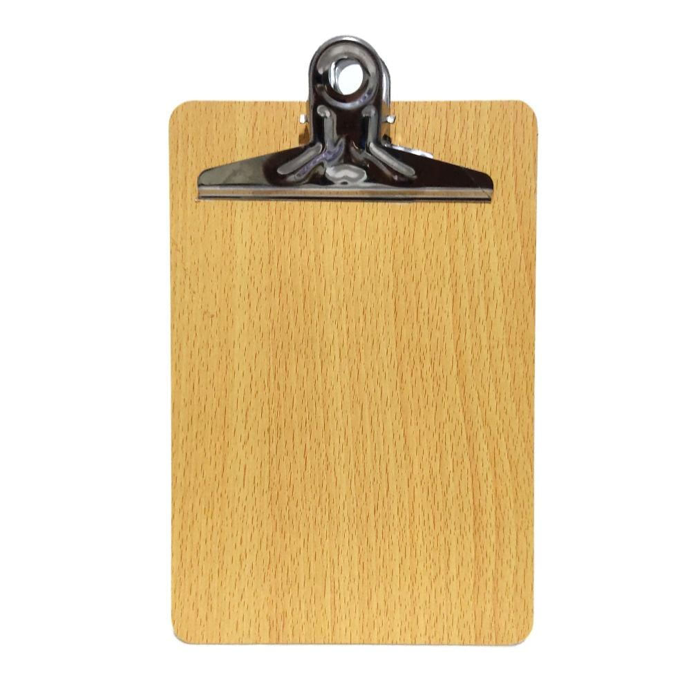 Tabla Madera Planillera Con Gancho A Presion A4 img #1