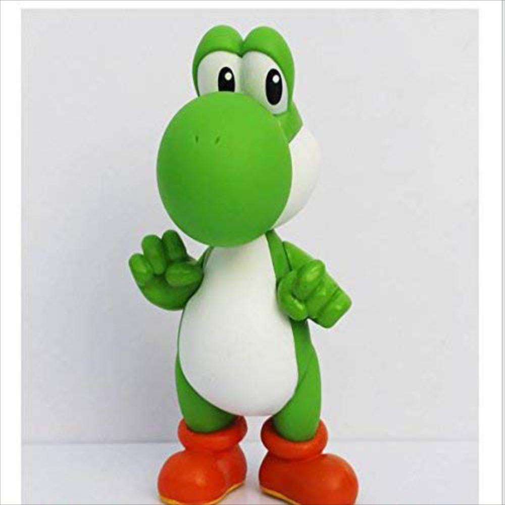 Figuras de acción Super Mario Bros Luigi Mario Yoshi PVC img #3