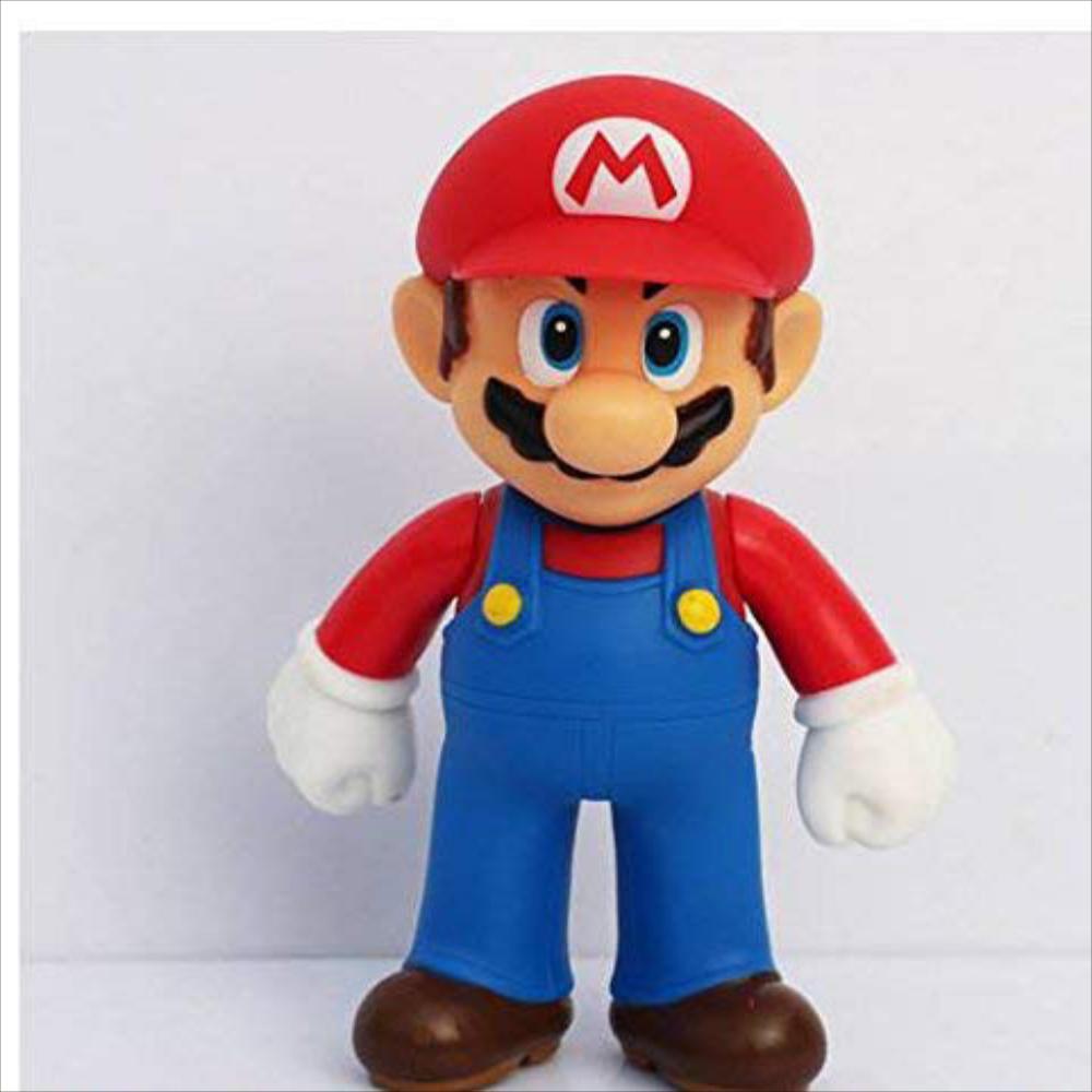 Figuras de acción Super Mario Bros Luigi Mario Yoshi PVC img #4