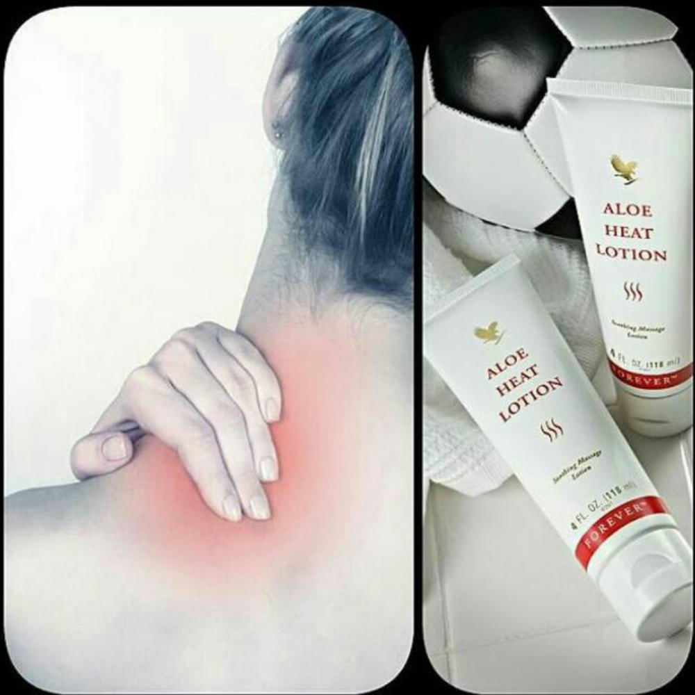 Forever Aloe Heat Lotion Crema Caliente Dolores Musculares img #5