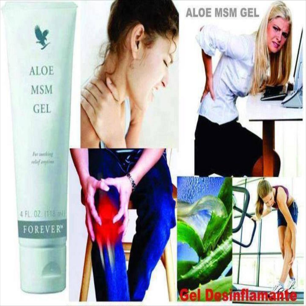 Forever Aloe Msm Gel® Masajes img #4