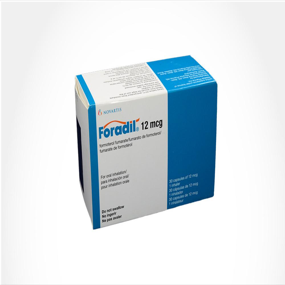 Foradil Formoterol Fumarato 12Ág Cap Inhalatoria Polvo Seco Caj 30 Cap 1 U img #1