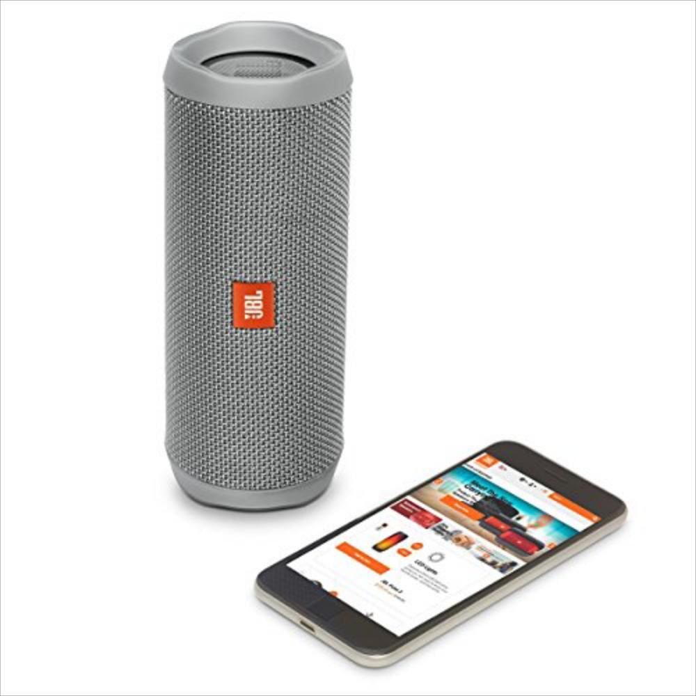Parlante Jbl Flip 4 - Bocina Bluetooth Portátil A Prueba De Agua, 2 Unidades Gris img #4