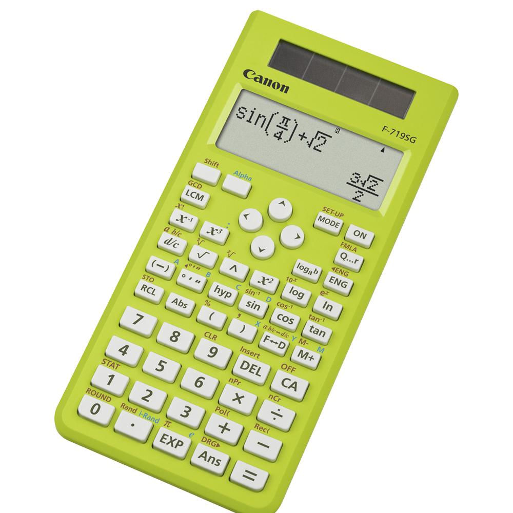 Calculadora Cientifica Canon F-719SG-LG DBL img #2