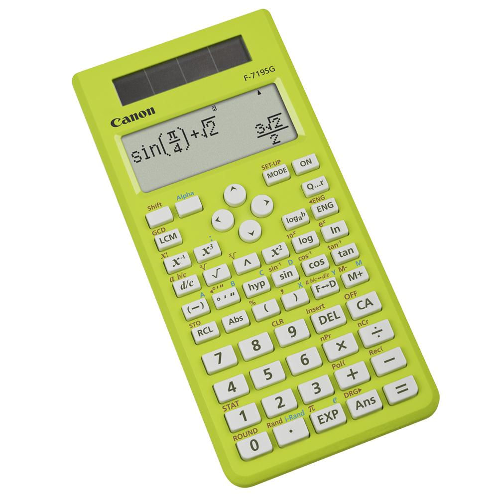 Calculadora Cientifica Canon F-719SG-LG DBL img #3