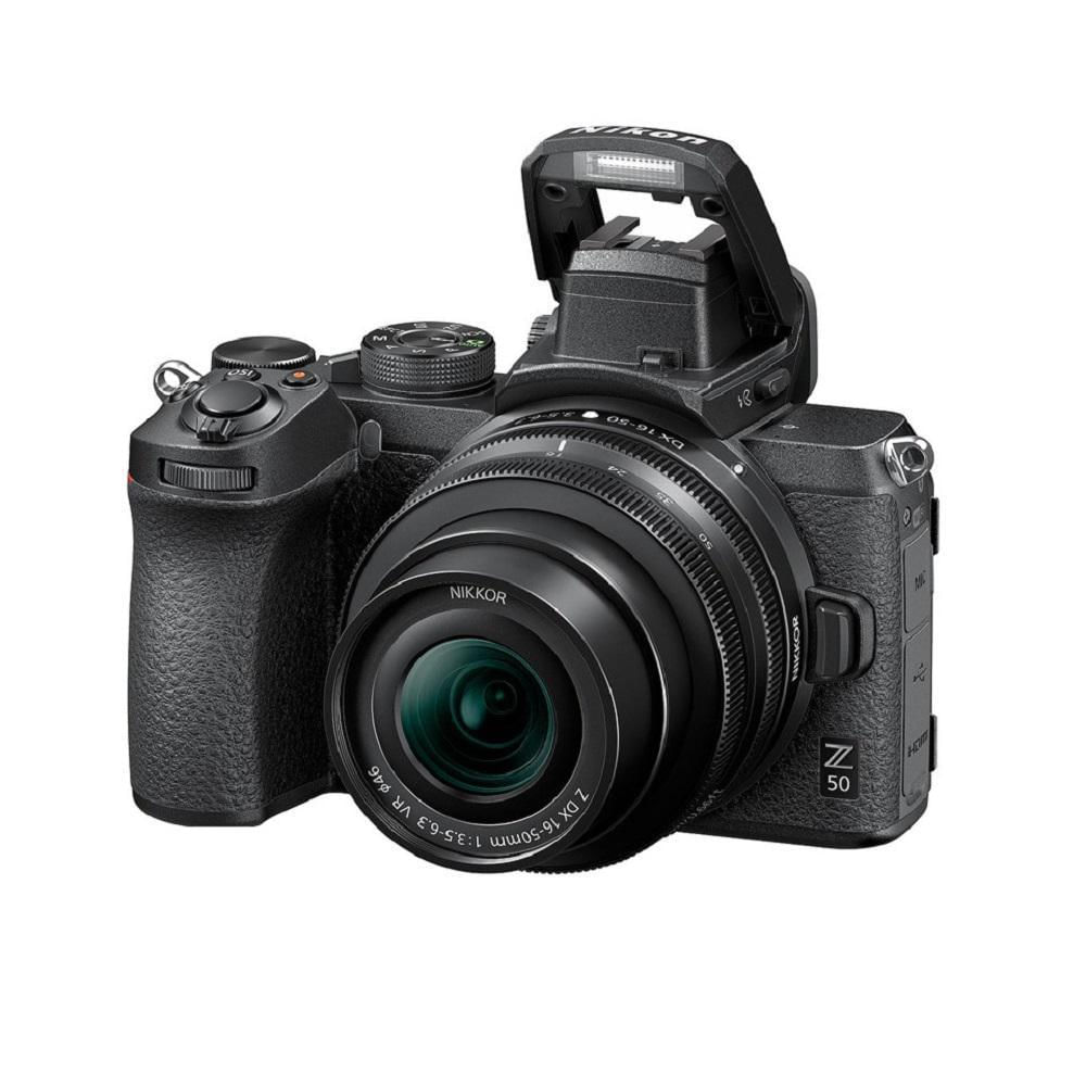 Cámara Nikon Z50 Mirrorless 20.9 Mp Lente 16 50Mm+32Gb+Bolso img #3