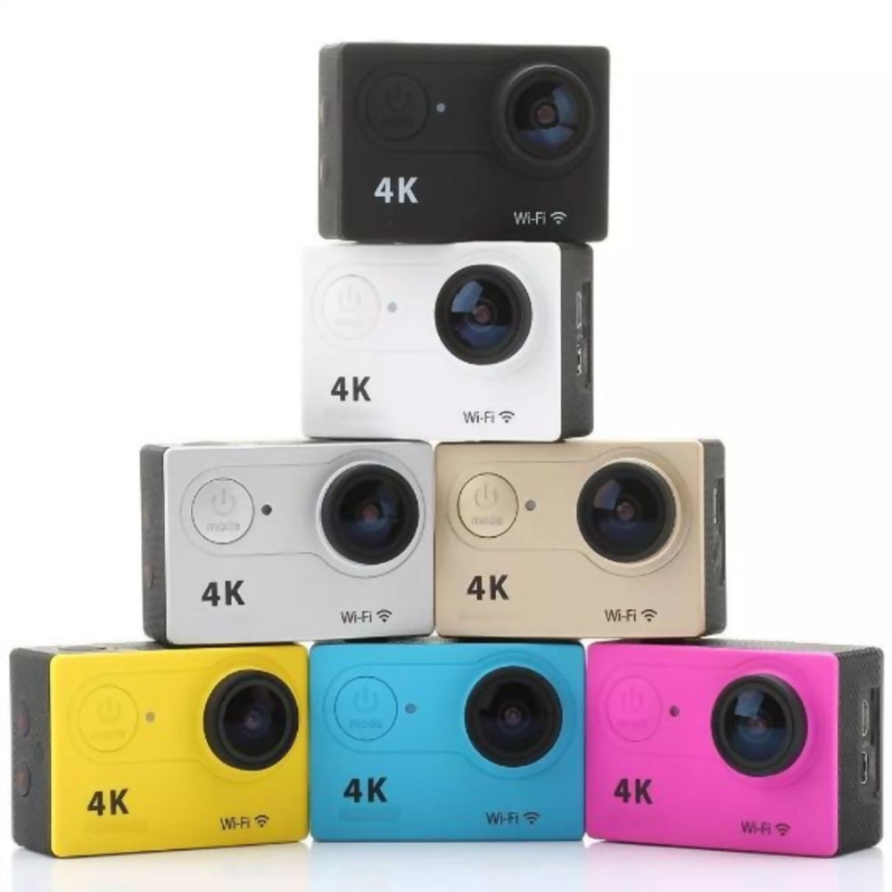 Camara De Video Sumergible Deportiva 4K Wifi Blanco img #2
