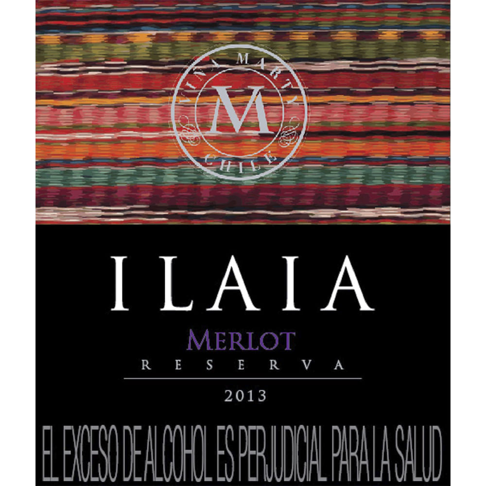 Caja X12 Botellas De Vino Tinto Reserva Merlot Ilaia img #3