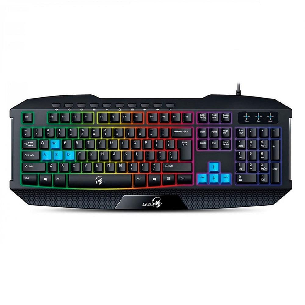 Teclado Gamer Retroiluminado Scorpion K215 Genius img #3