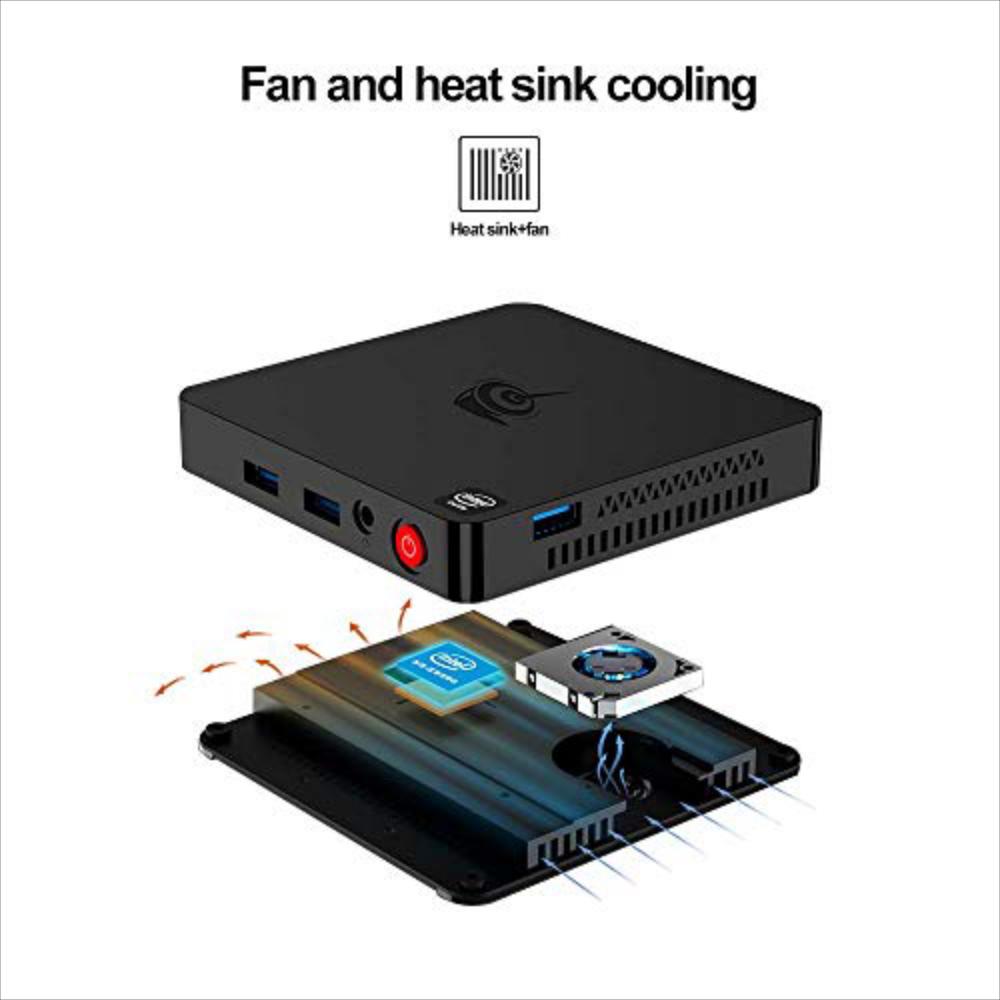 Mini Computador T4 Intel Atom X5-Z8500 4G Ddr4/64G img #5