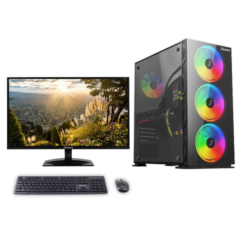 Computador Janus Amd Ryzen 3, Ram 8Gb Rgb, Disco 240Gb, Monitor Janus 24" img #1