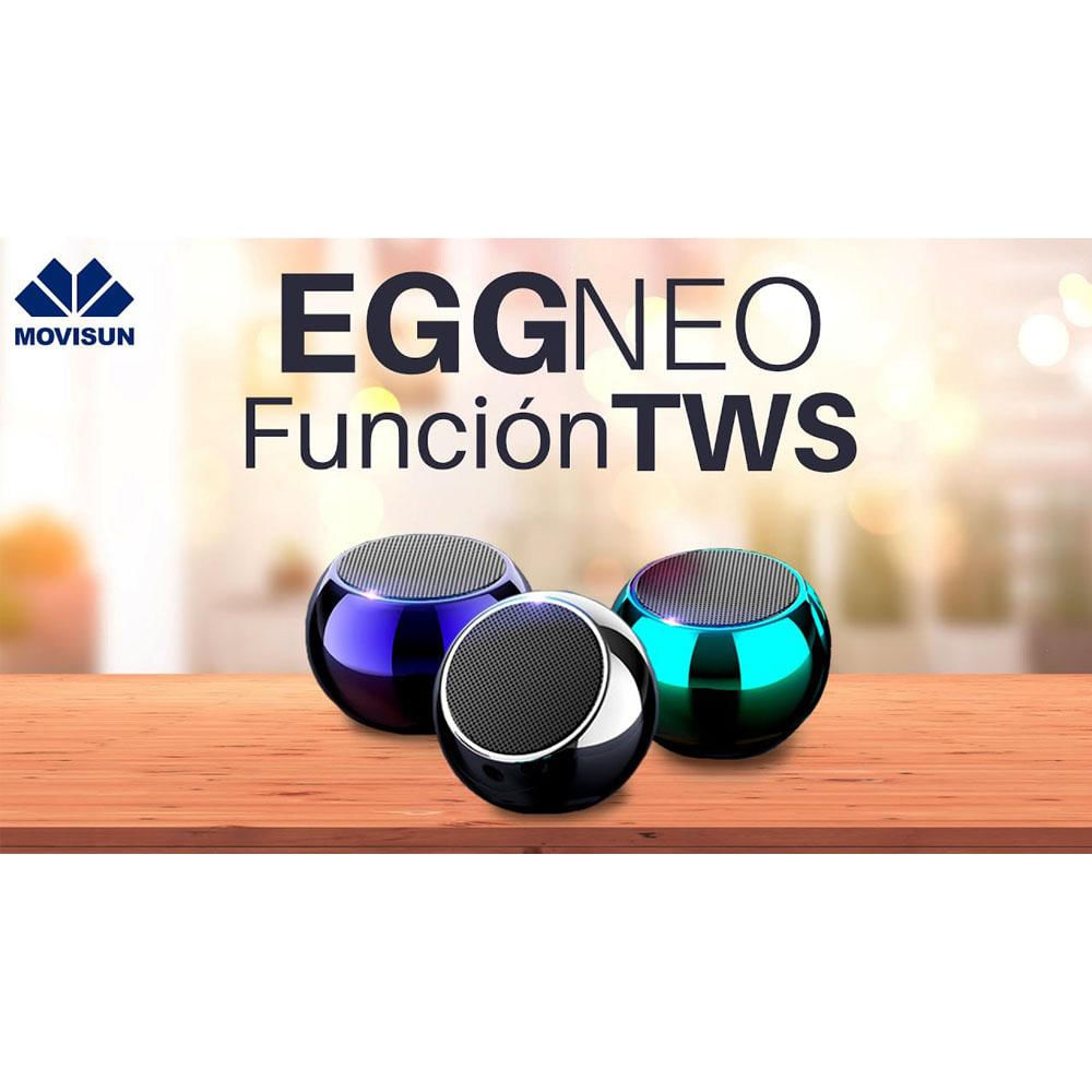Parlante Tws Bluetooth Bin Egg Neo Verde img #3