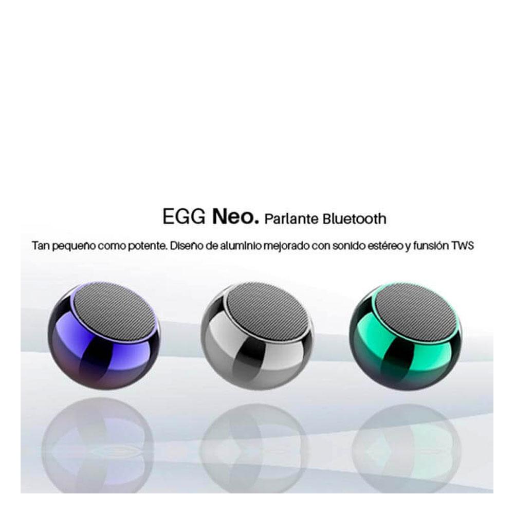 Parlante Tws Bluetooth Bin Egg Neo Verde img #4