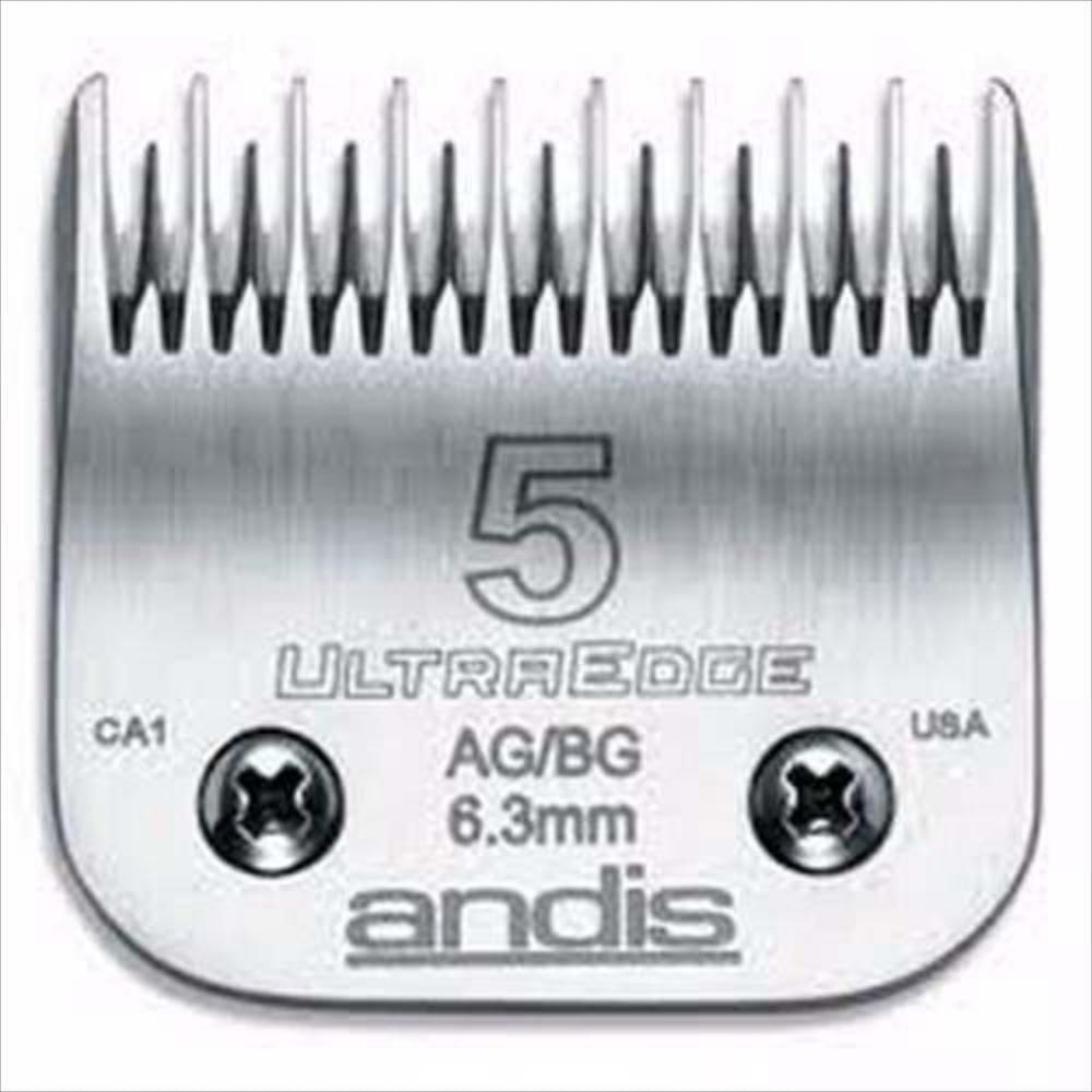 Cuchilla Andis Numero 5 Ultraegde Acero 6.3mm img #1