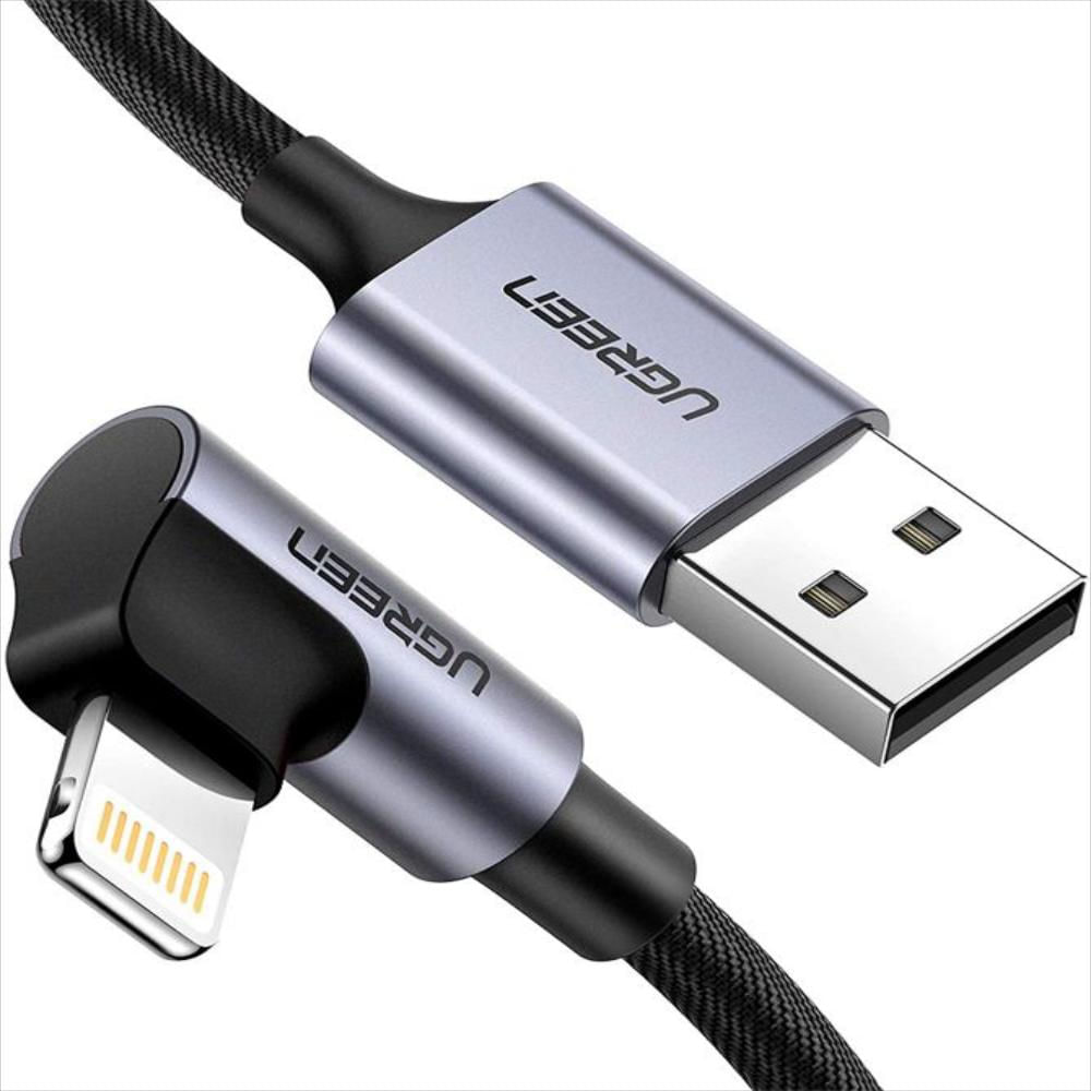 Cable De Carga Para Iphone De 90 Grados img #1