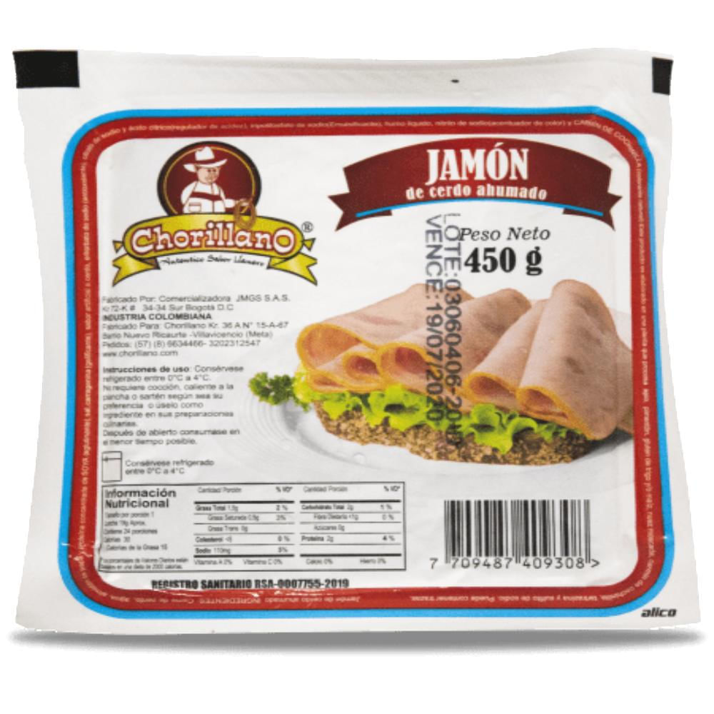 Jamón Ahumado X 450G Solo Bogotá img #1