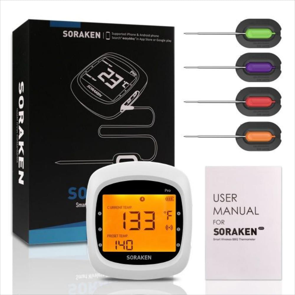 Termómetro De Carne Inalámbrico Para Parrilla img #3