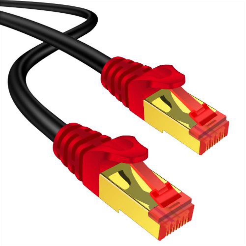 Cable De Red De Alta Velocidad Chapado En Oro Para Módem img #2