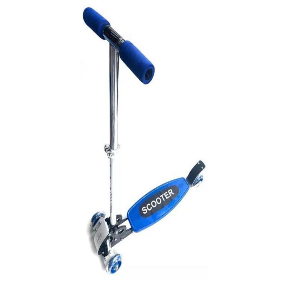 Patineta 4 Ruedas Scooter Niños Gradua Metáli Dirección AZUL img #1