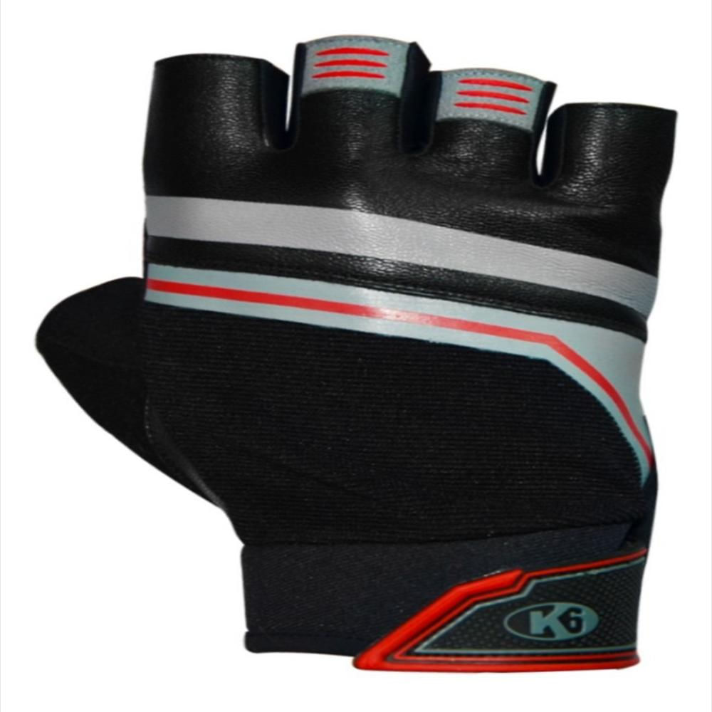 Guantes Para Gimnasio De Cuero Ideal Para Pesas Elite Gym L img #1