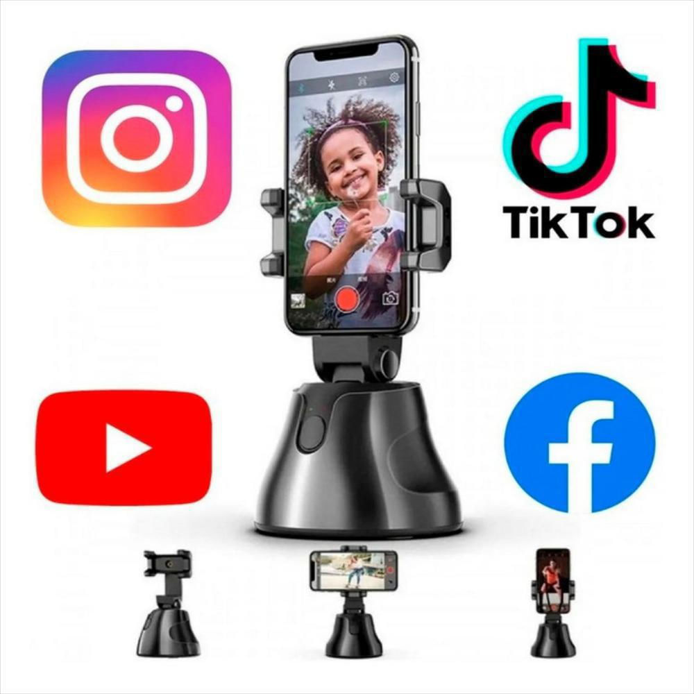 Soporte Holder Robot Selfie Celular Seguimiento Inteligente 360° img #2