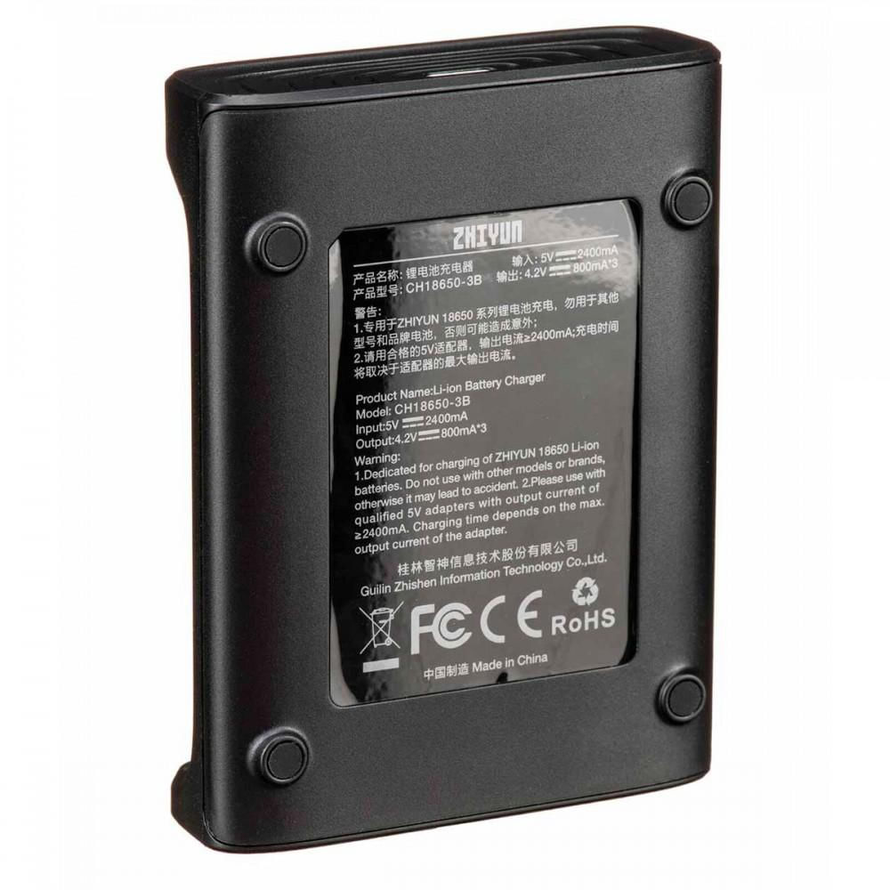 Cargador Zhiyun Para Pilas 18650 Weebill, Crane 2, Crane 3 img #2